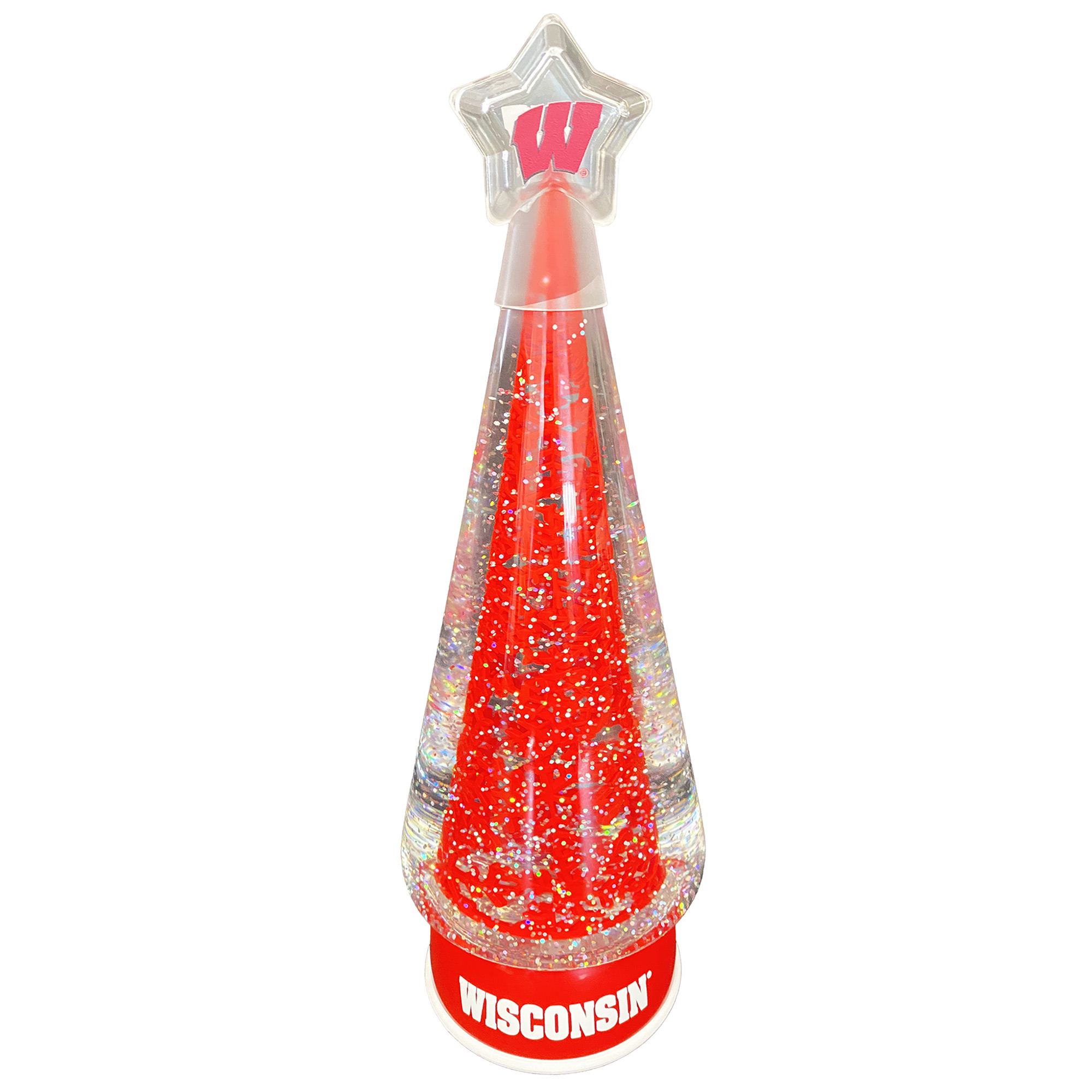 Wisconsin Badgers 12" Tree Globe