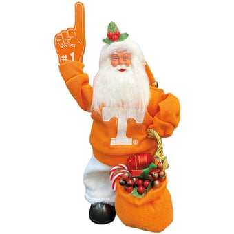 "Tennessee Volunteers 12"" Animated Musical Santa"