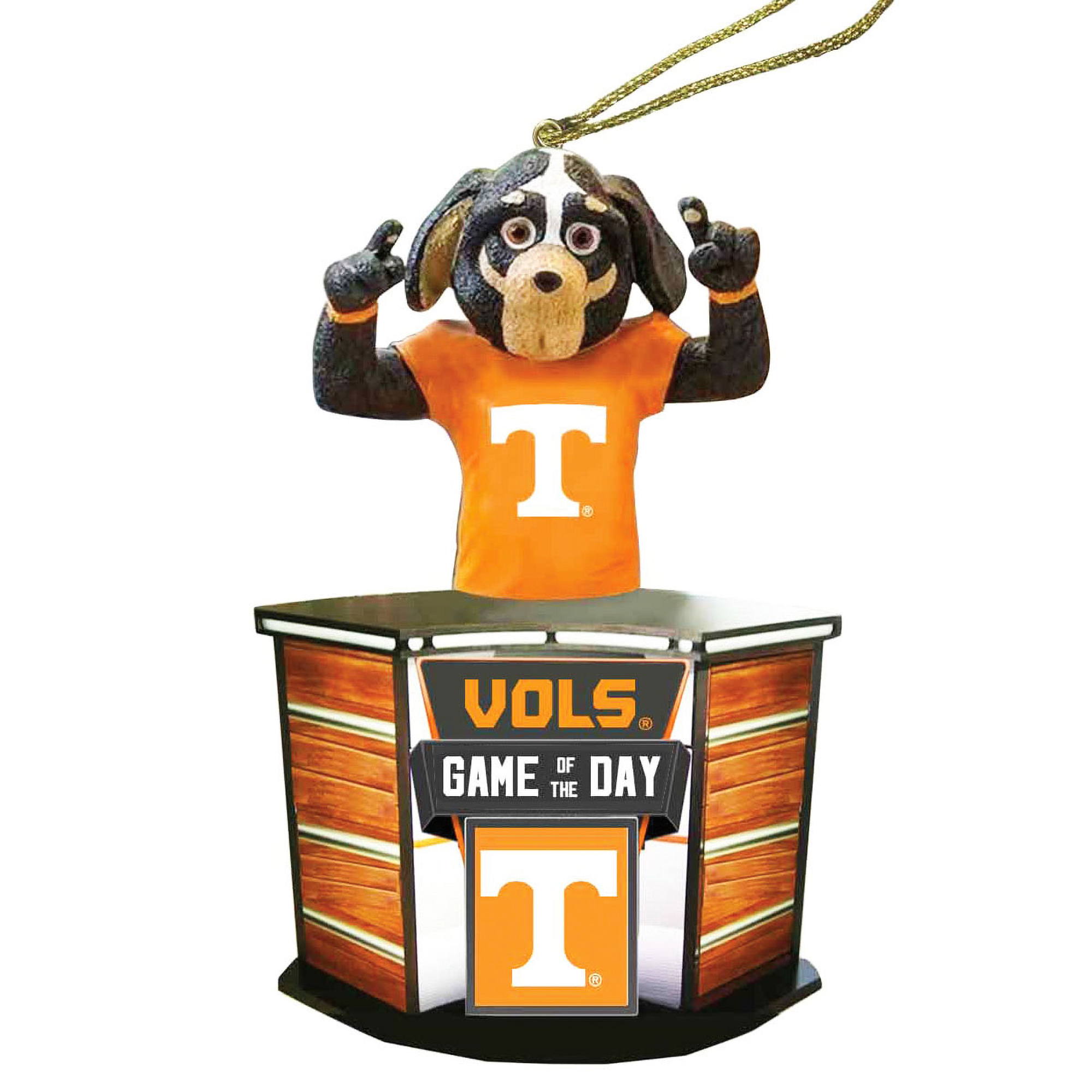 Tennessee Volunteers 4" Game of the Day Ornament