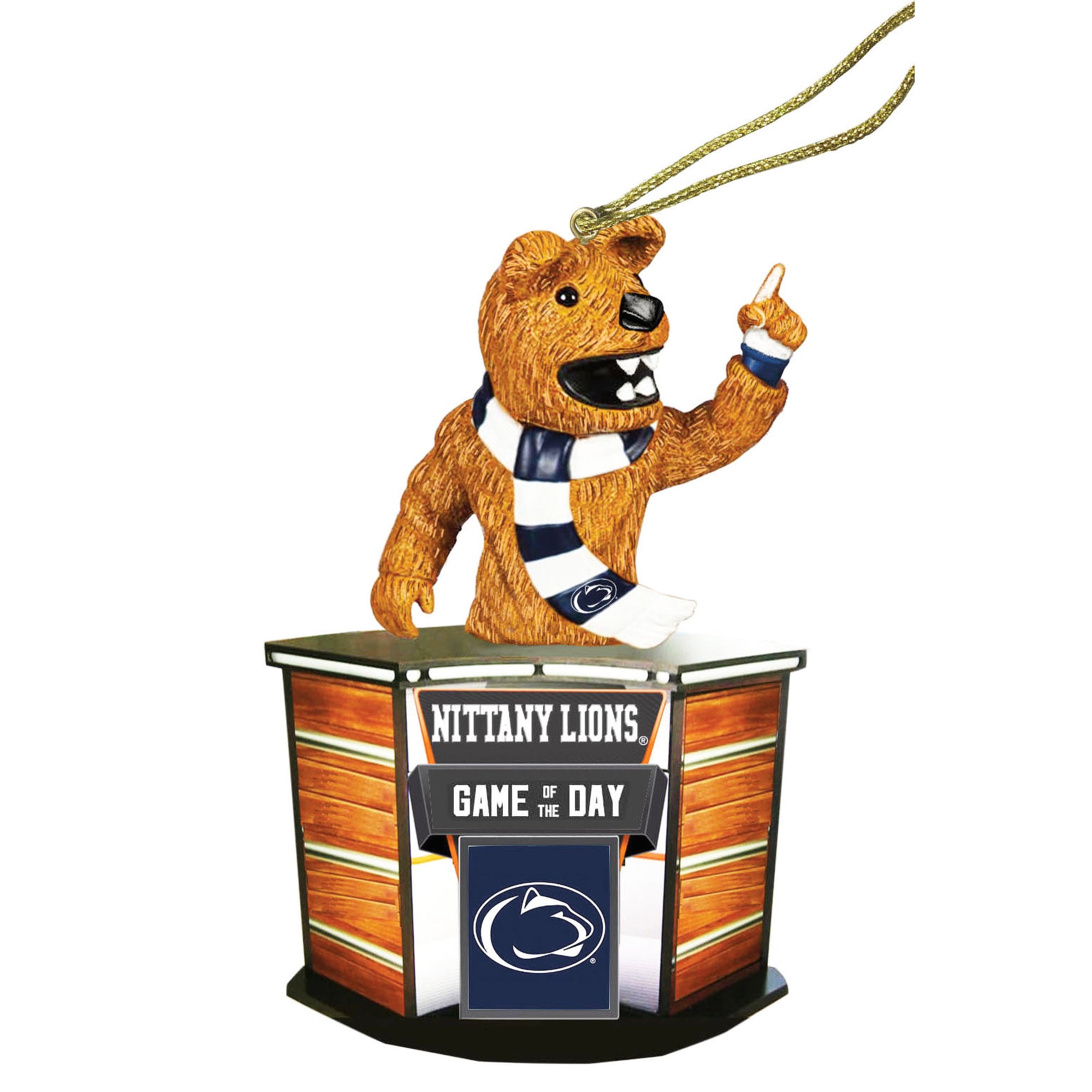 Penn State Nittany Lions 4" Game of the Day Ornament