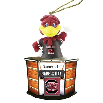 South Carolina Gamecocks 4" Game of the Day Ornament