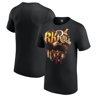 Men's Black Randy Orton & Jelly Roll RK-Roll Eagle T-Shirt
