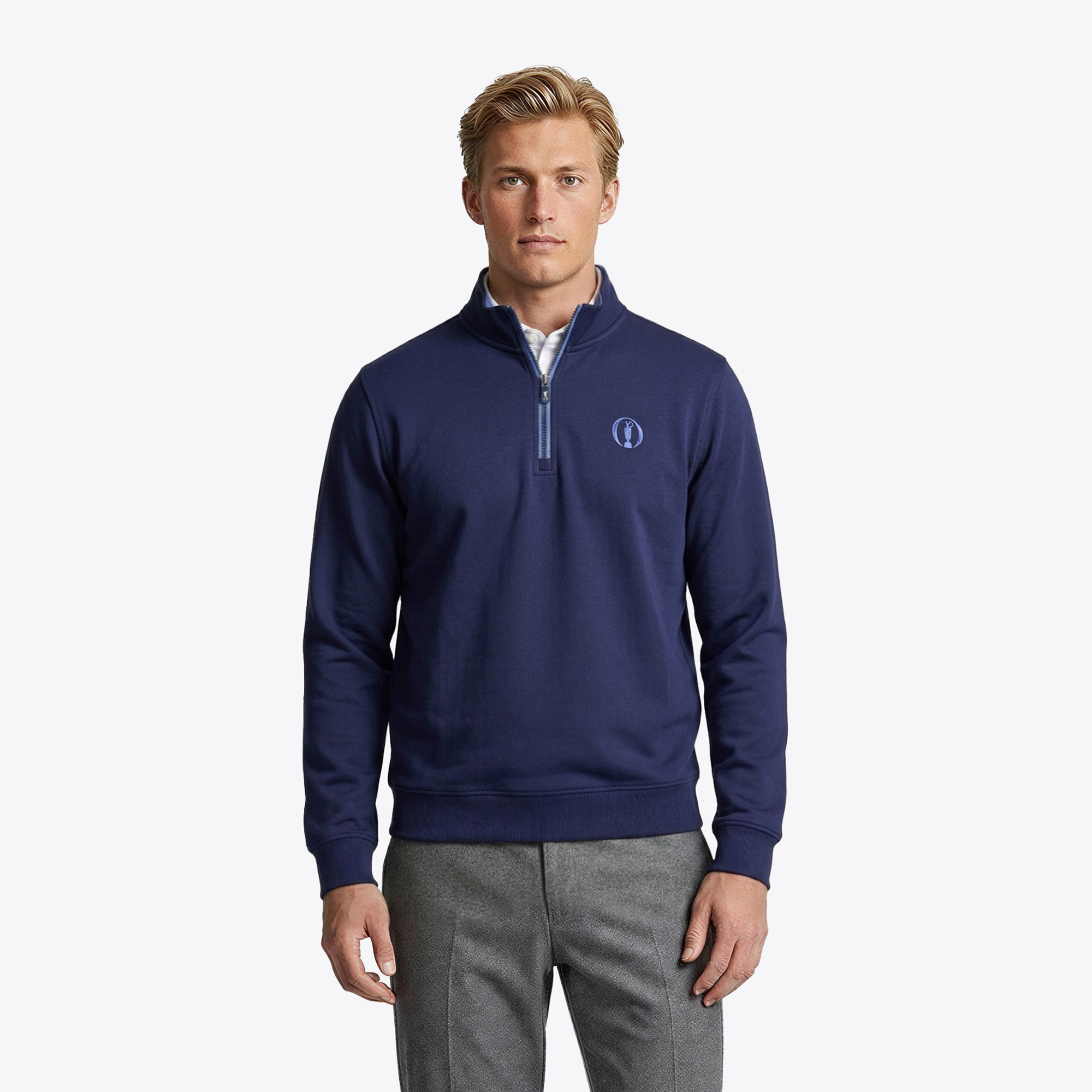 Strato intermedio 1/4 cernia The Open Fairway & Greene Caves - Blu Navy