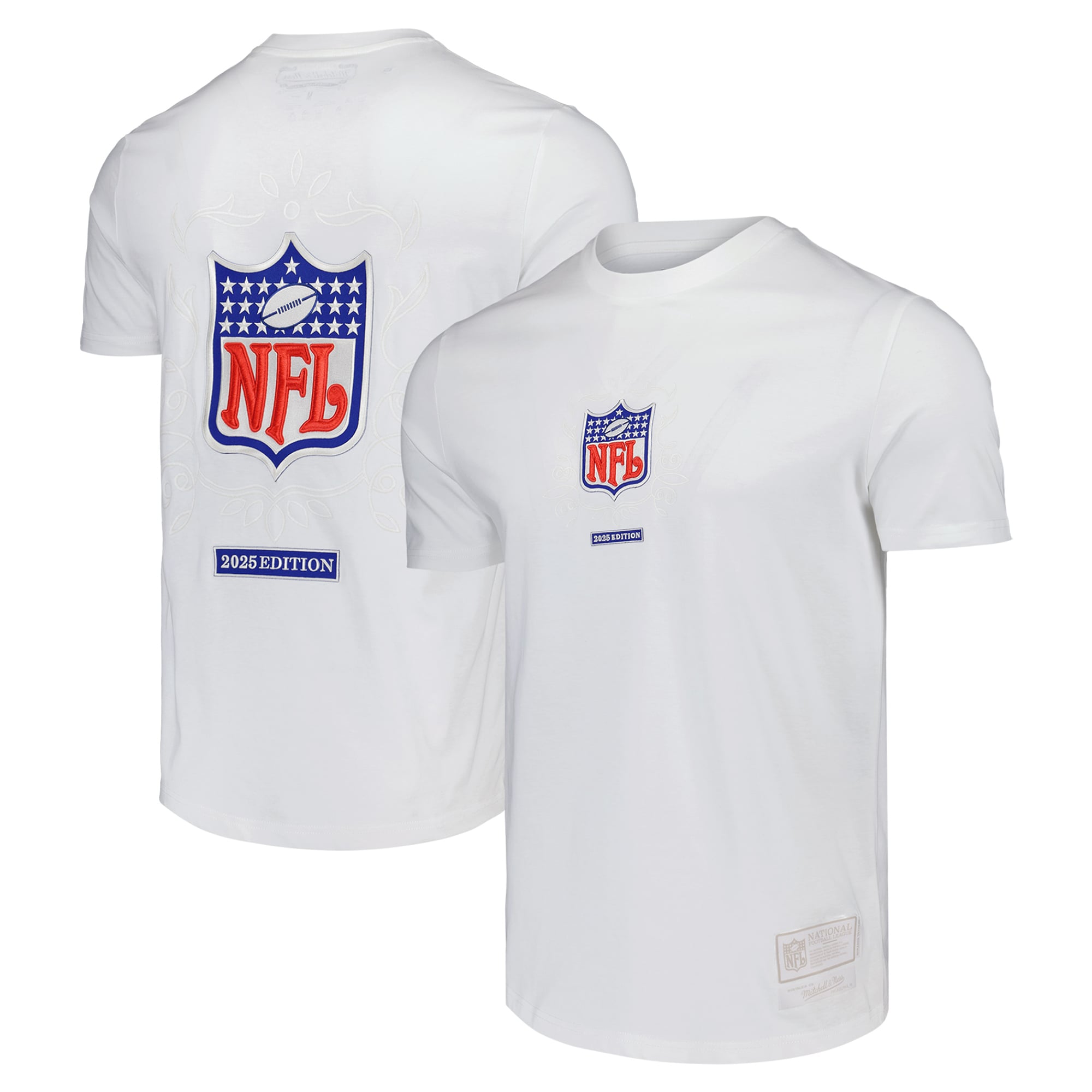 NFL Mitchell & Ness Fan Exclusive T-Shirt - White - Mens