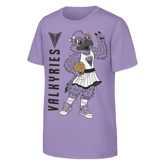 Youth  Violet Golden State Valkyries Mascot T-Shirt