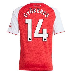 Maillot Domicile Arsenal adidas 2025-26 - Enfant avec flocage Gyökeres 14, vue 4