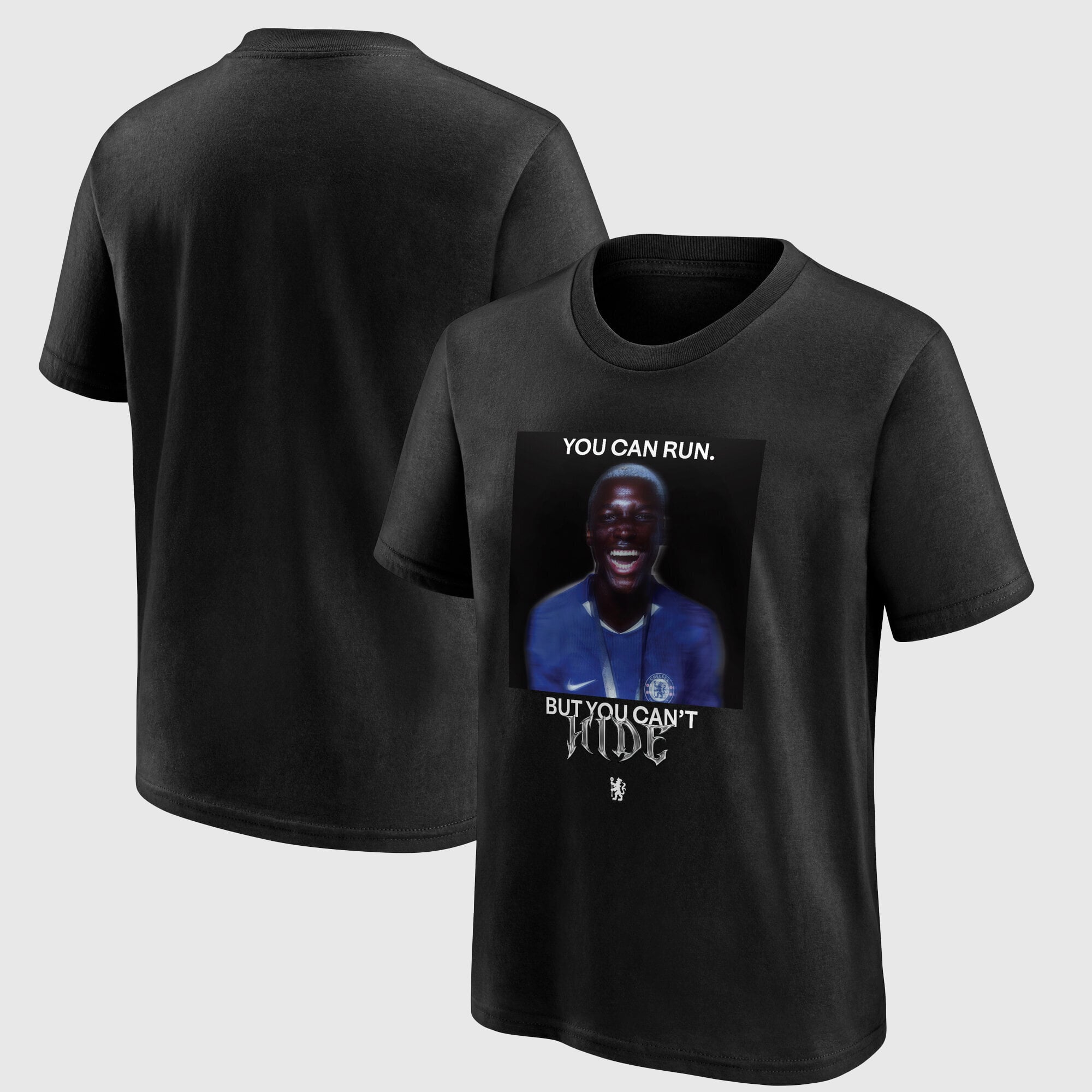 Chelsea You Can Run Grafik-T-Shirt – Schwarz – Kinder