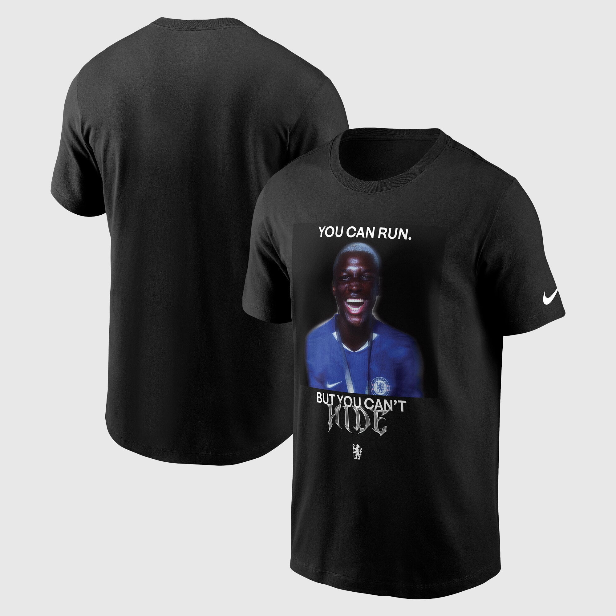 Chelsea Nike „You Can Run“ Grafik-T-Shirt – Schwarz