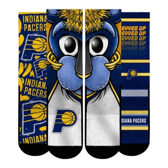 Youth Rock Em  Navy Indiana Pacers Fan Favorites Three-Pack Crew Socks Set