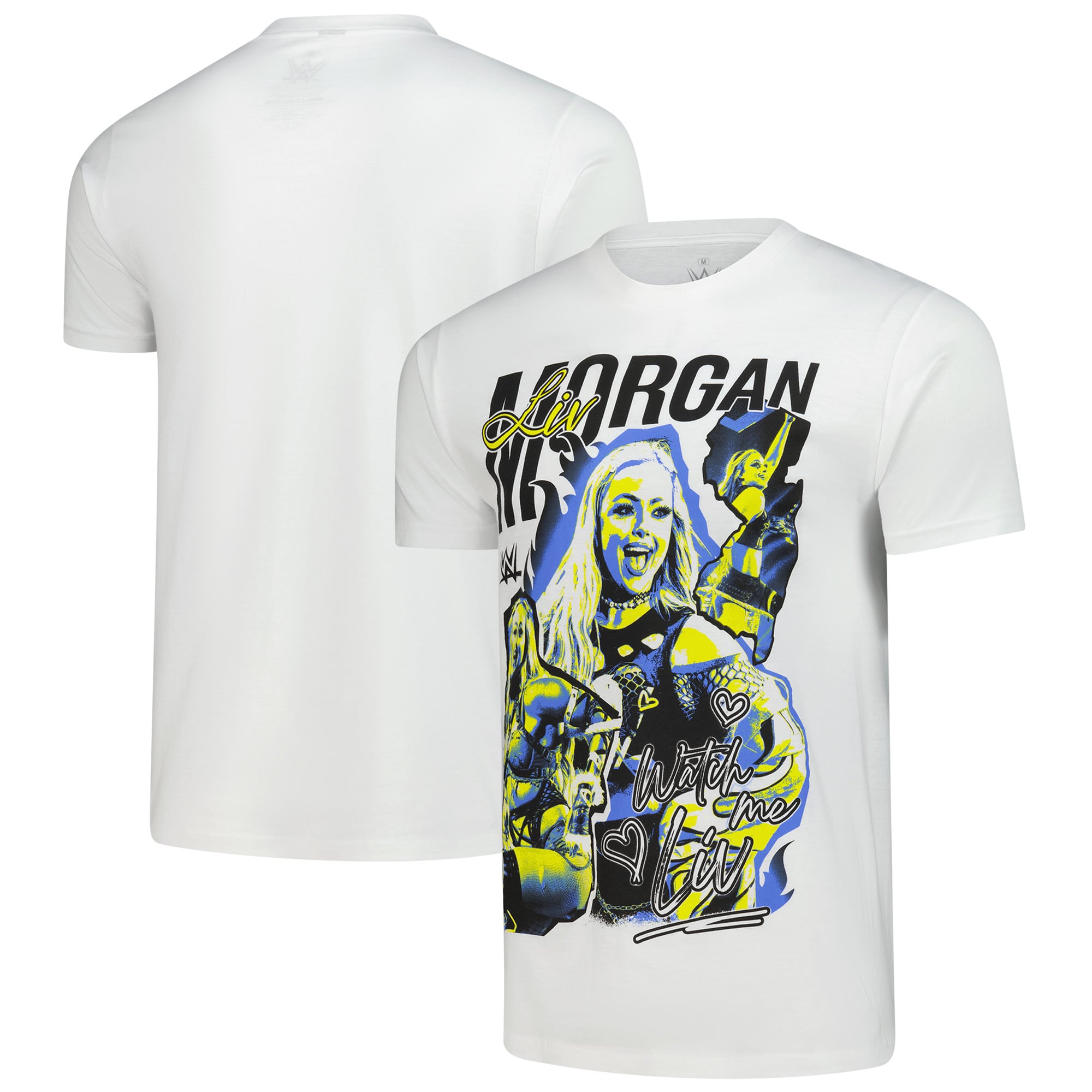 Men's Ripple Junction White Liv Morgan "Liv Morgan New Jersey" Graphic T-Shirt