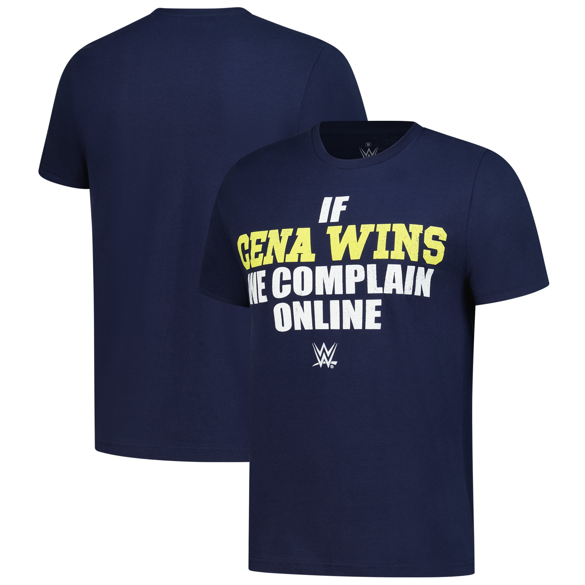 Men's Ripple Junction Navy John Cena "If John Cena Wins We Complain Online" Graphic T-Shirt