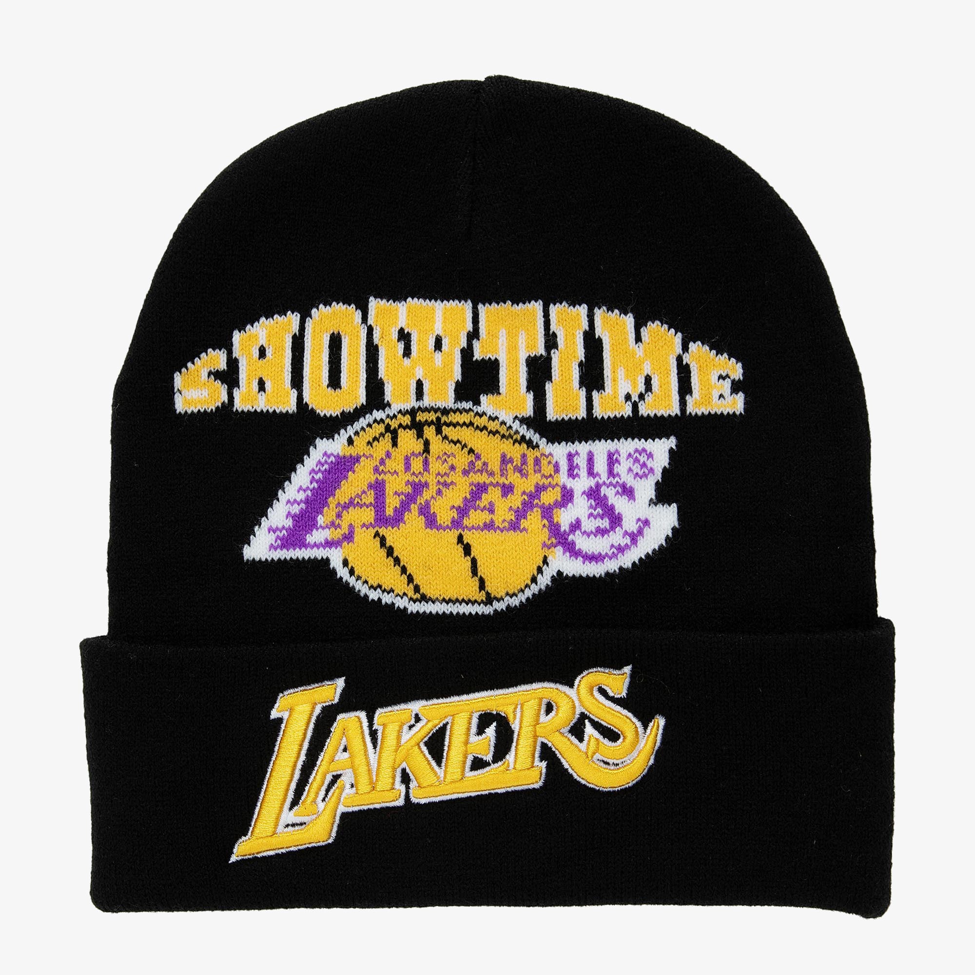 Los Angeles Lakers Mitchell & Ness Team Origins Strickmütze HWC