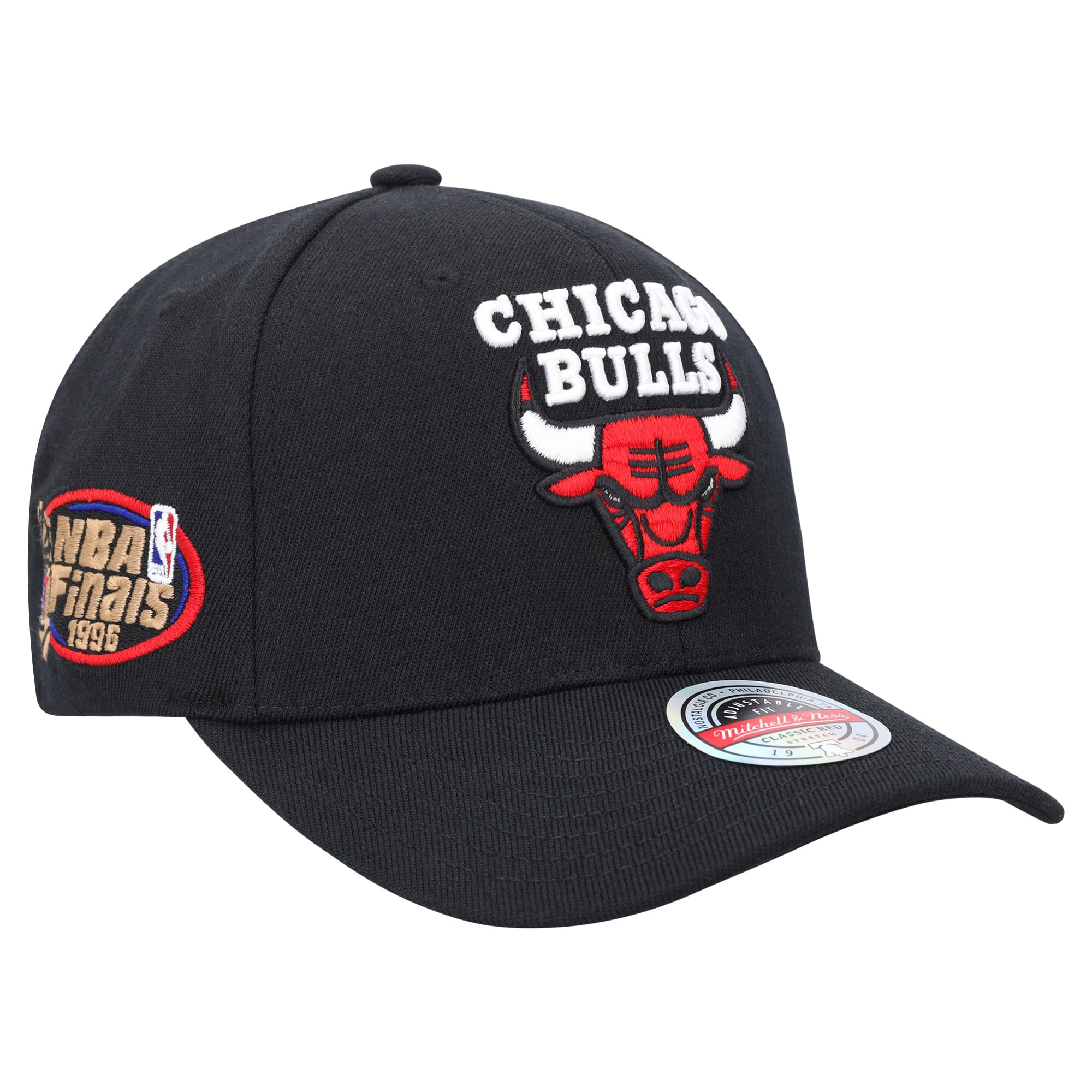 Chicago Bulls Mitchell & Ness Top Spot Classic Snapback Cap
