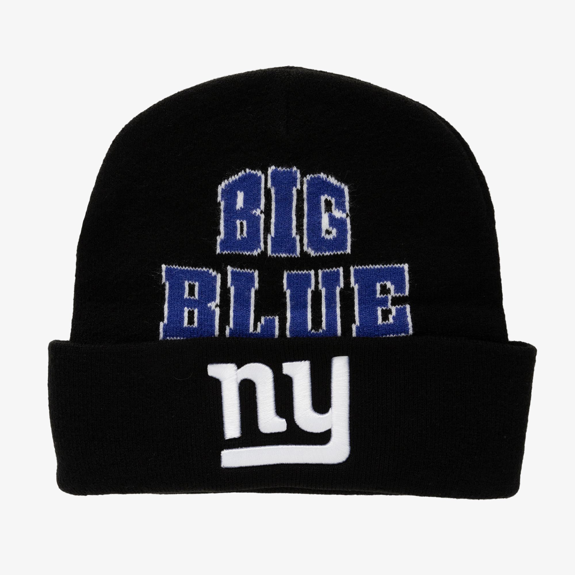 New York Giants Mitchell & Ness Team Origins Knit Beanie Hat