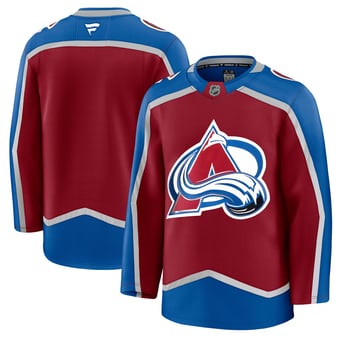 Men's Fanatics Burgundy Colorado Avalanche Home Premium Jersey