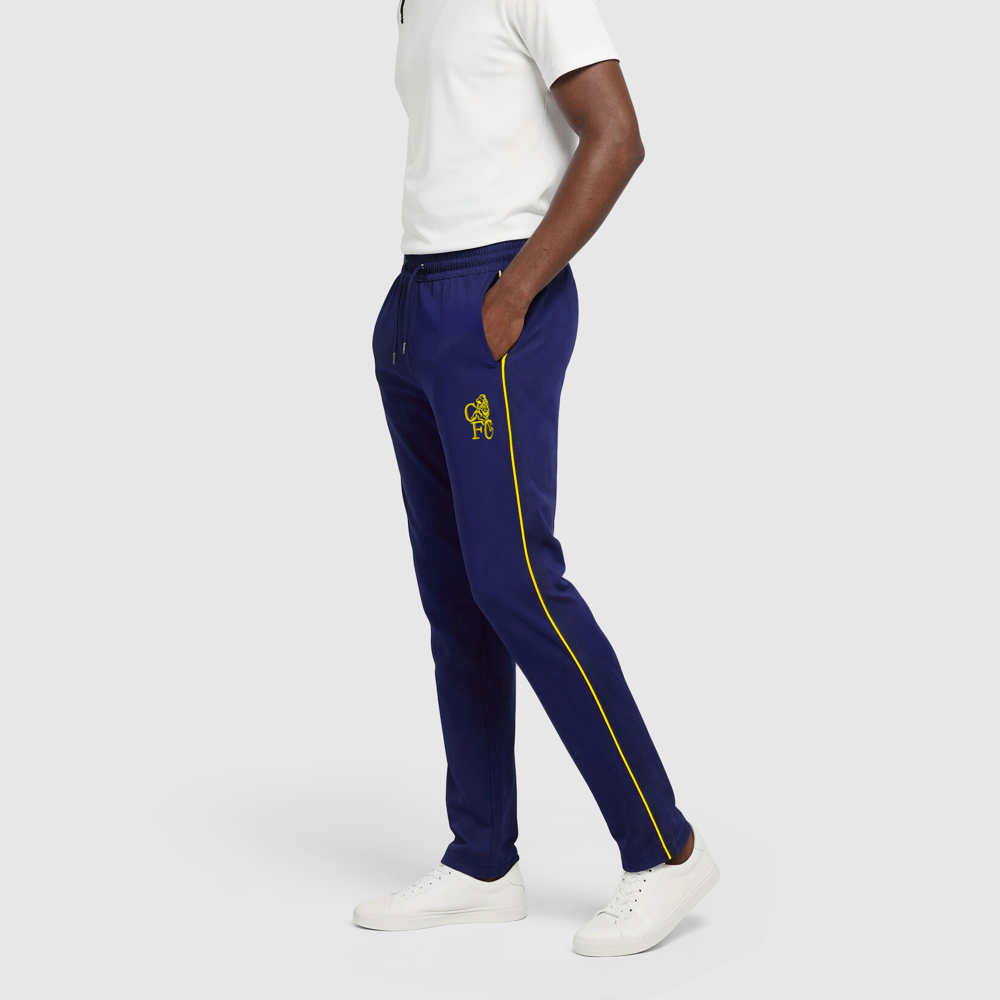Pantalon de survêtement Chelsea Retro Crest - Bleu marine