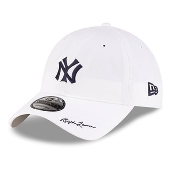 Men's New Era x Ralph Lauren White New York Yankees 9TWENTY Adjustable Hat