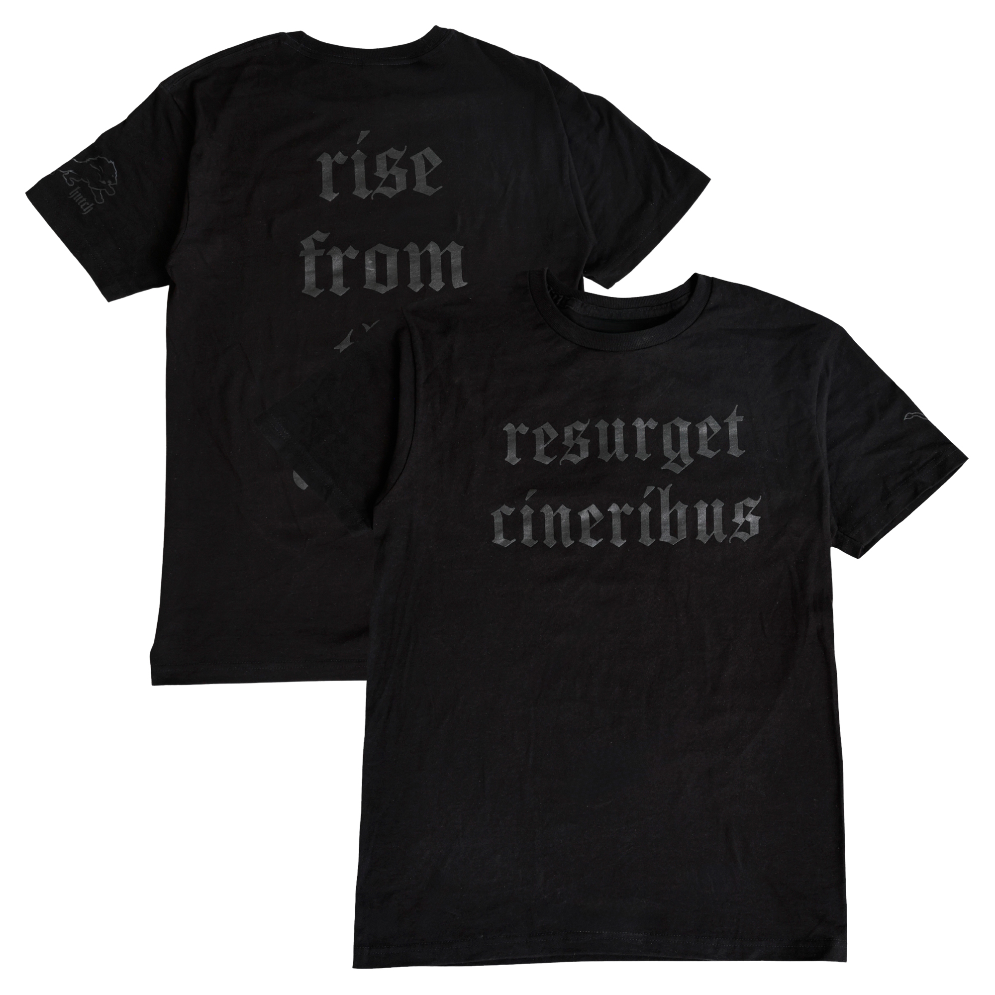 Unisex Aidan Hutchinson Black House of Hutch x Detroit Lions Resurget Cineribus T-Shirt