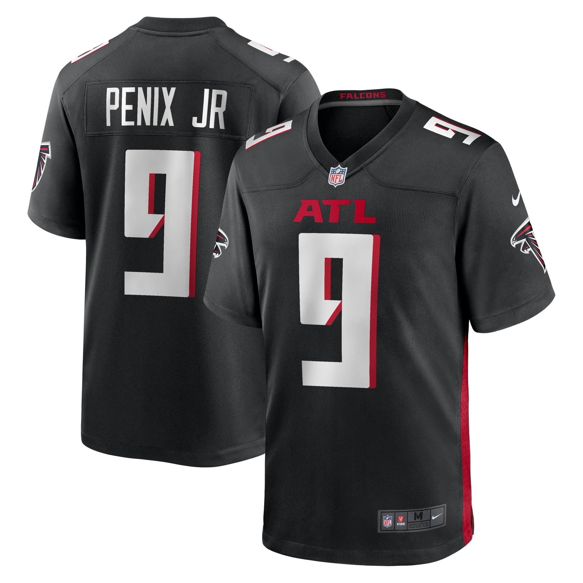 Camiseta Nike de local de los Atlanta Falcons - Penix Jr. - Hombre