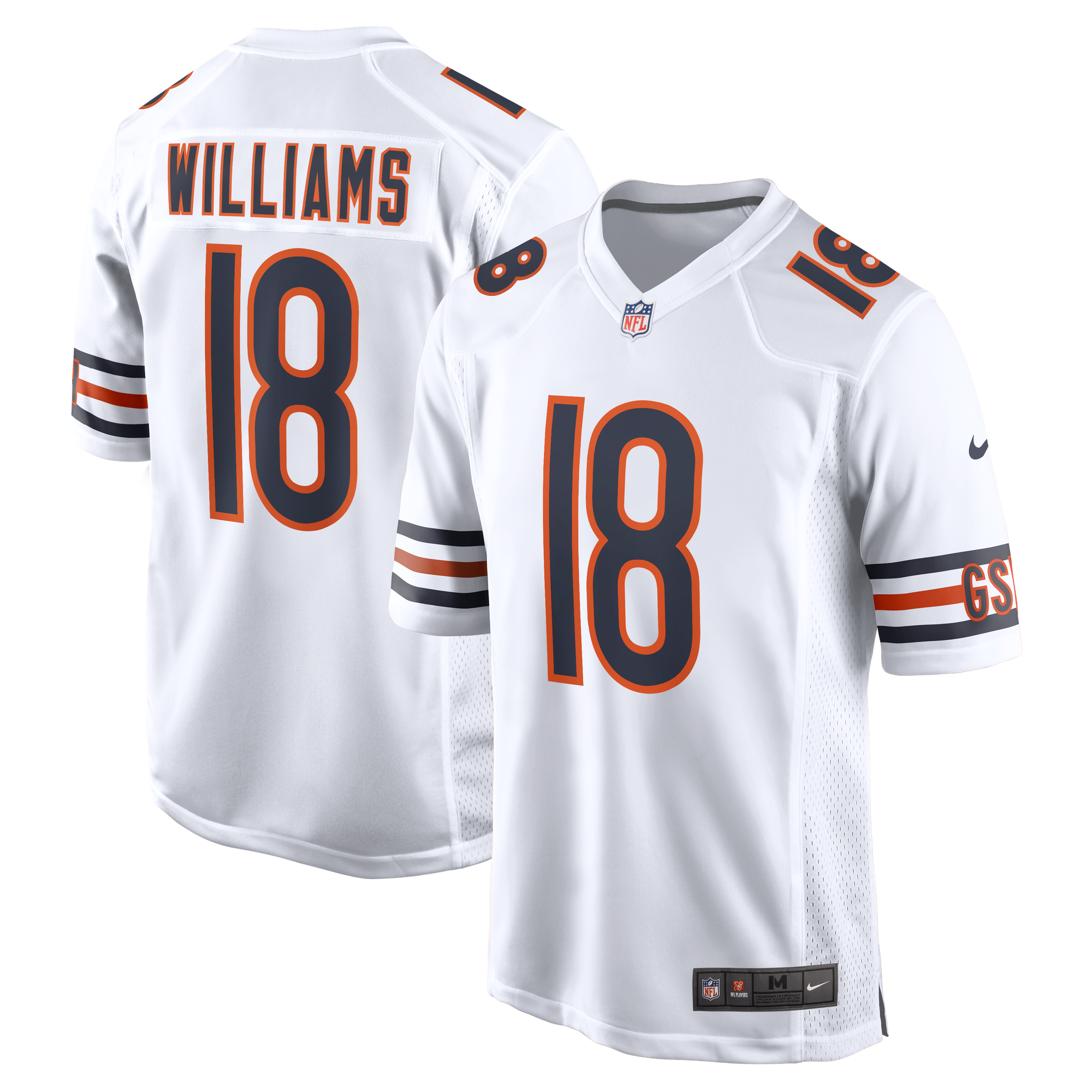 Maglia da trasferta Nike Game dei Chicago Bears - Williams - Uomo