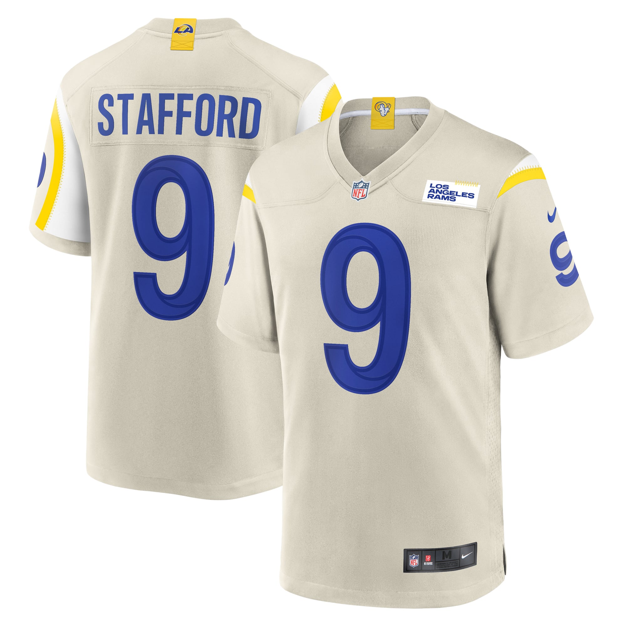 Camiseta Nike de visitante de Los Angeles Rams - Stafford - Hombre