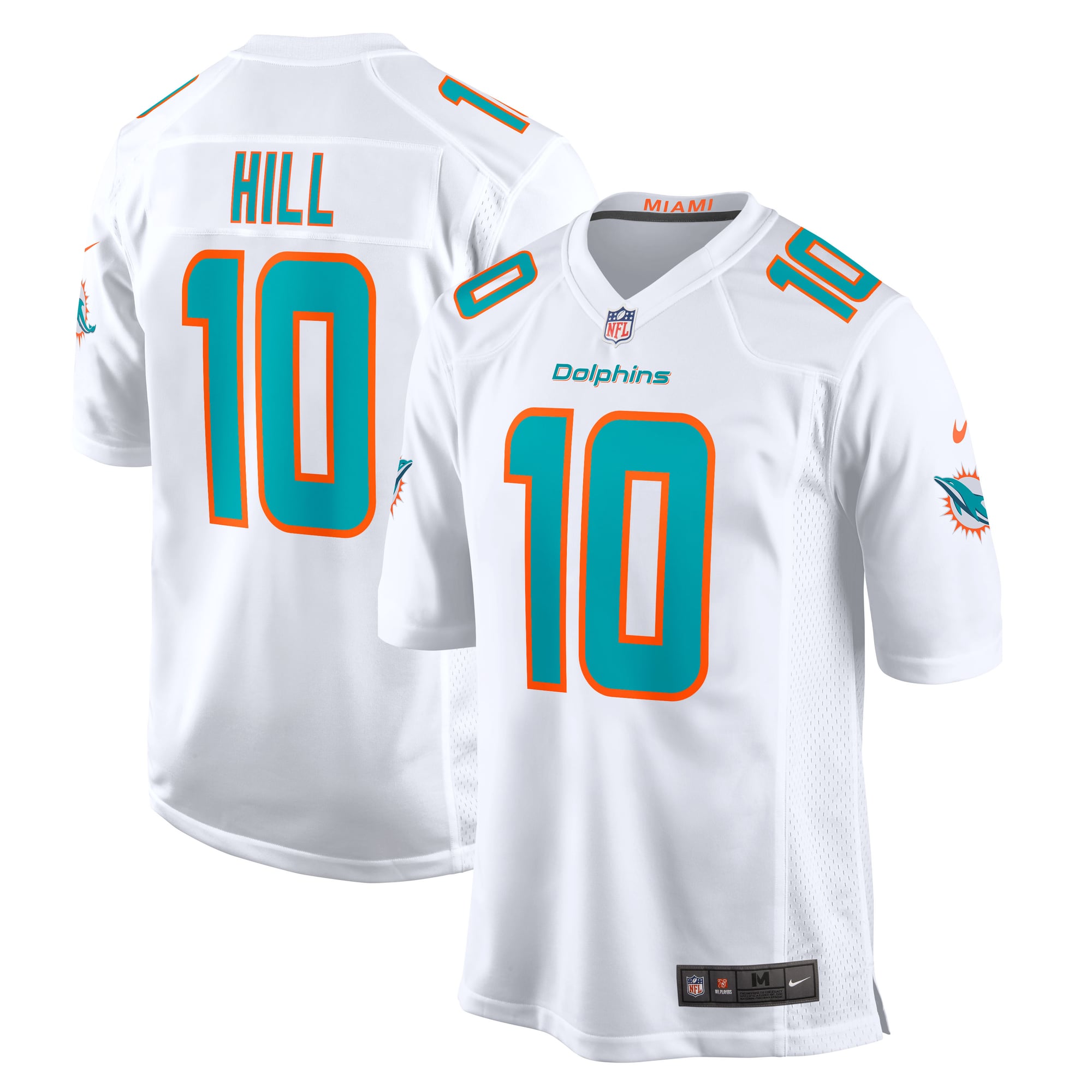 Maglia da trasferta Nike Game dei Miami Dolphins - Hill - Uomo