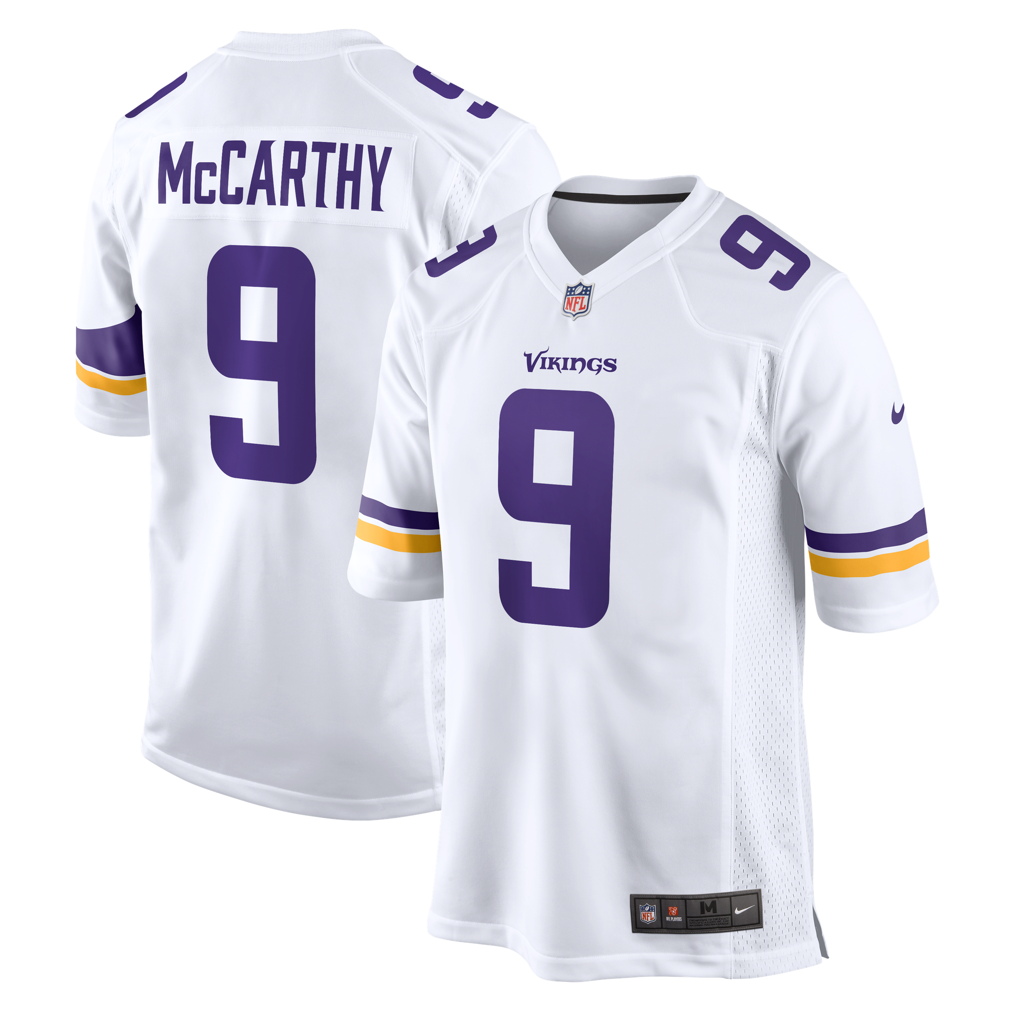 Camiseta Nike de visitante de los Minnesota Vikings - McCarthy - Hombre