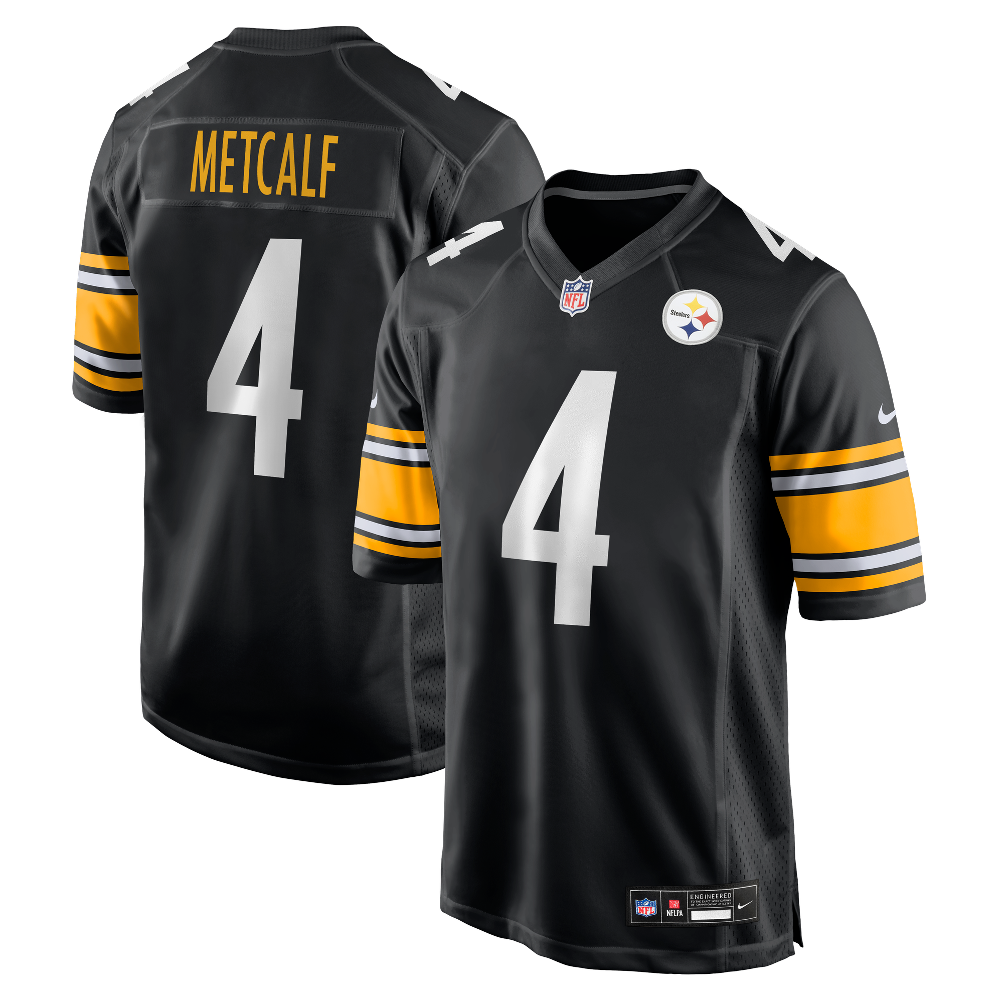 Maglia da gioco Nike Pittsburgh Steelers Home - Metcalf - Uomo