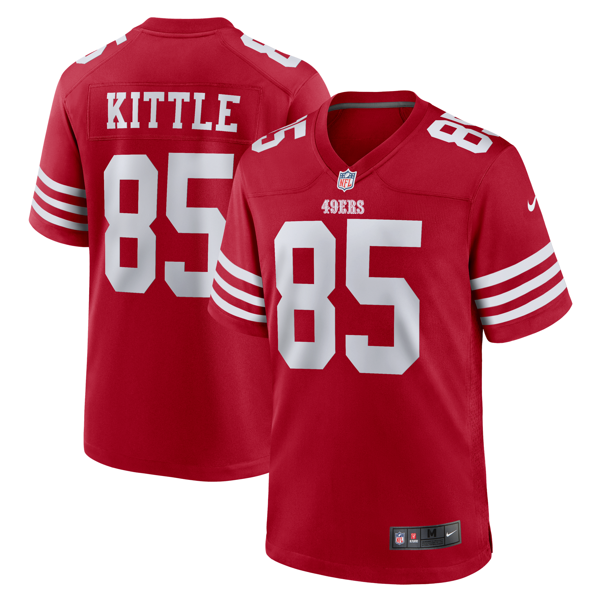 Camiseta Nike de local de los San Francisco 49ers - Kittle - Hombre