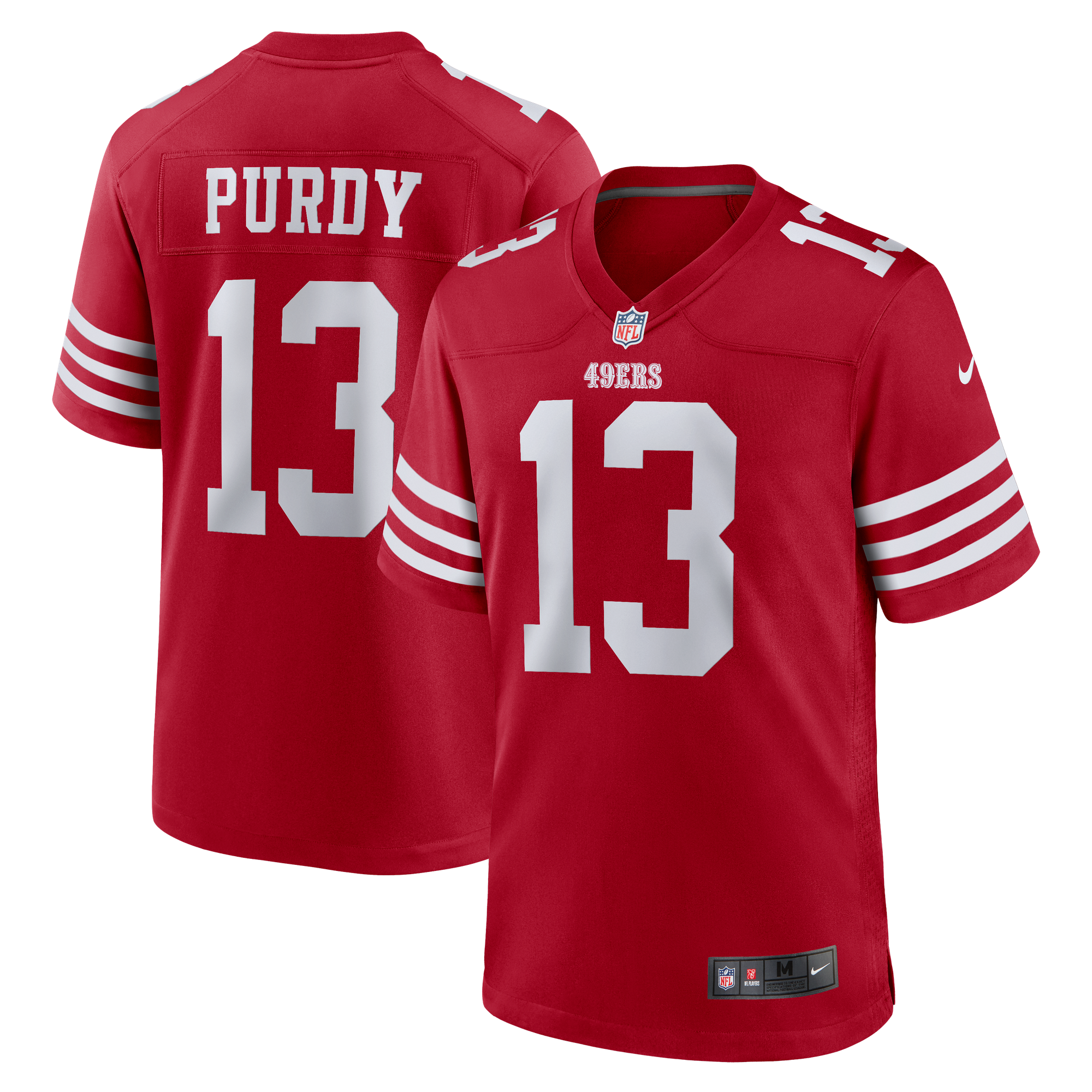 Camiseta Nike de local de los San Francisco 49ers - Purdy - Hombre