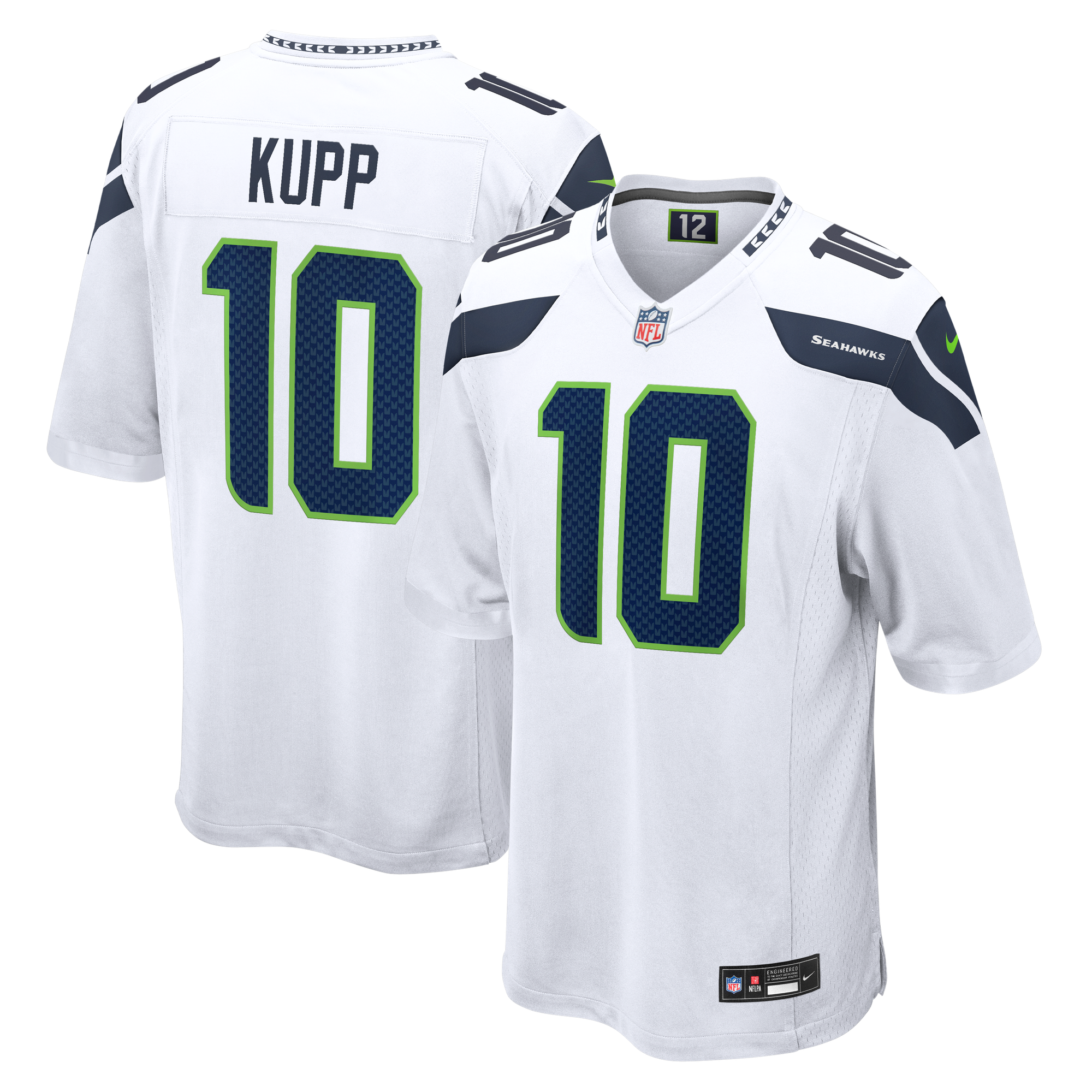 Camiseta Nike de visitante de los Seattle Seahawks -Kupp-Hombre