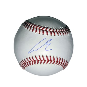 Lawrence Butler Athletics Autographed Baseball