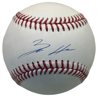Zyhir Hope Detroit Tigers Autographed Baseball