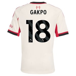 Maillot adidas Liverpool Extérieur 25/26 - Enfant avec flocage Gakpo 18, vue 4