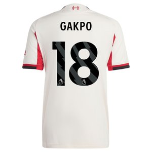 Maillot Authentique adidas Liverpool Extérieur 25/26 avec flocage Gakpo 18, vue 4
