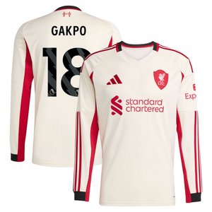 Maillot adidas Liverpool Extérieur 25/26 - Manches longues avec flocage Gakpo 18, vue 2