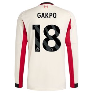 Maillot adidas Liverpool Extérieur 25/26 - Manches longues avec flocage Gakpo 18, vue 4