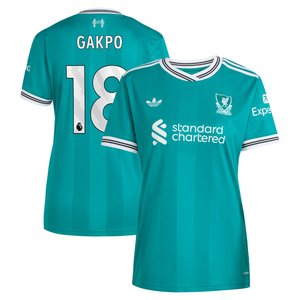 Maillot adidas Liverpool Troisième 25/26 - Femme avec flocage Gakpo 18, vue 1