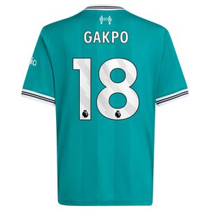 Maillot adidas Liverpool Troisième 25/26 - Enfant avec flocage Gakpo 18, vue 4