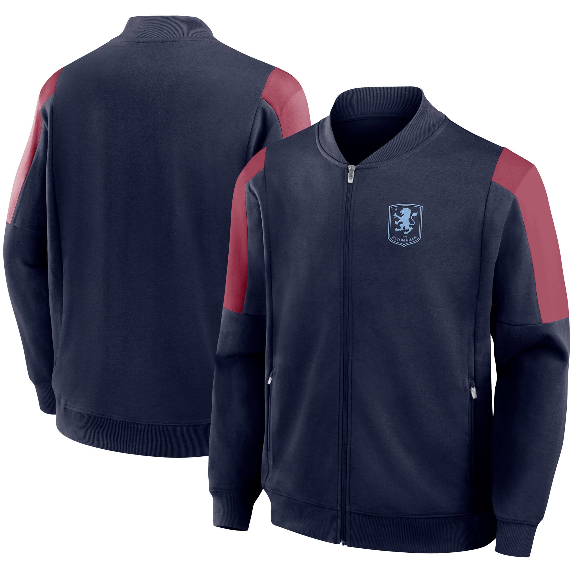 Veste de survêtement Aston Villa - Bleu maritime - Homme