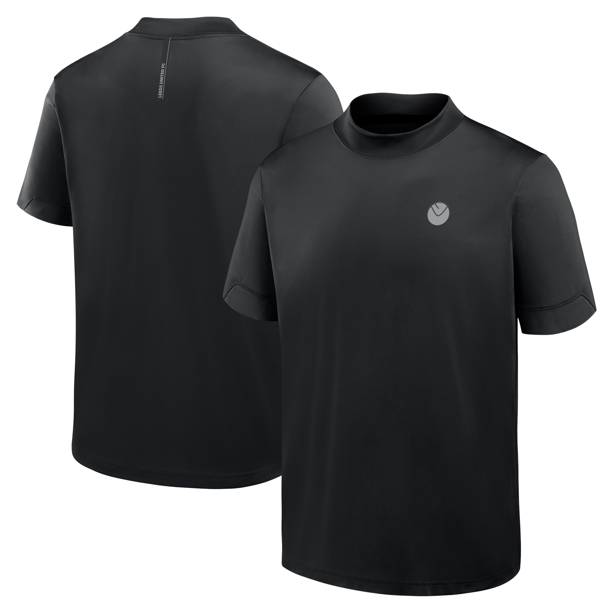 Leeds United T-Shirt - Black - Mens