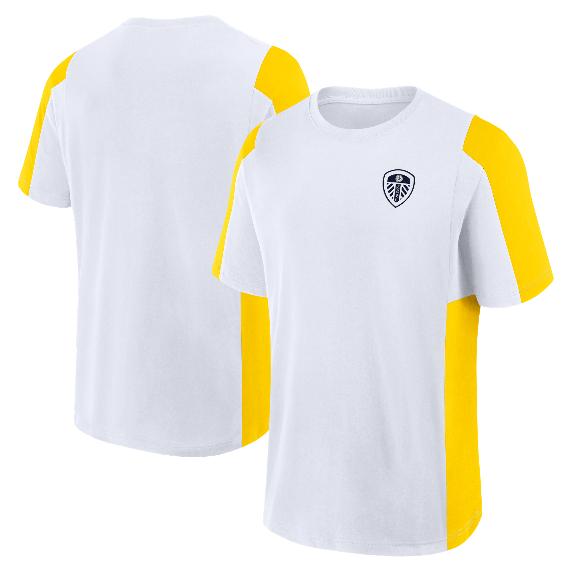 Leeds United T-Shirt - White - Mens