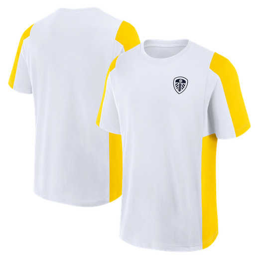 Leeds United T-Shirt - White - Mens