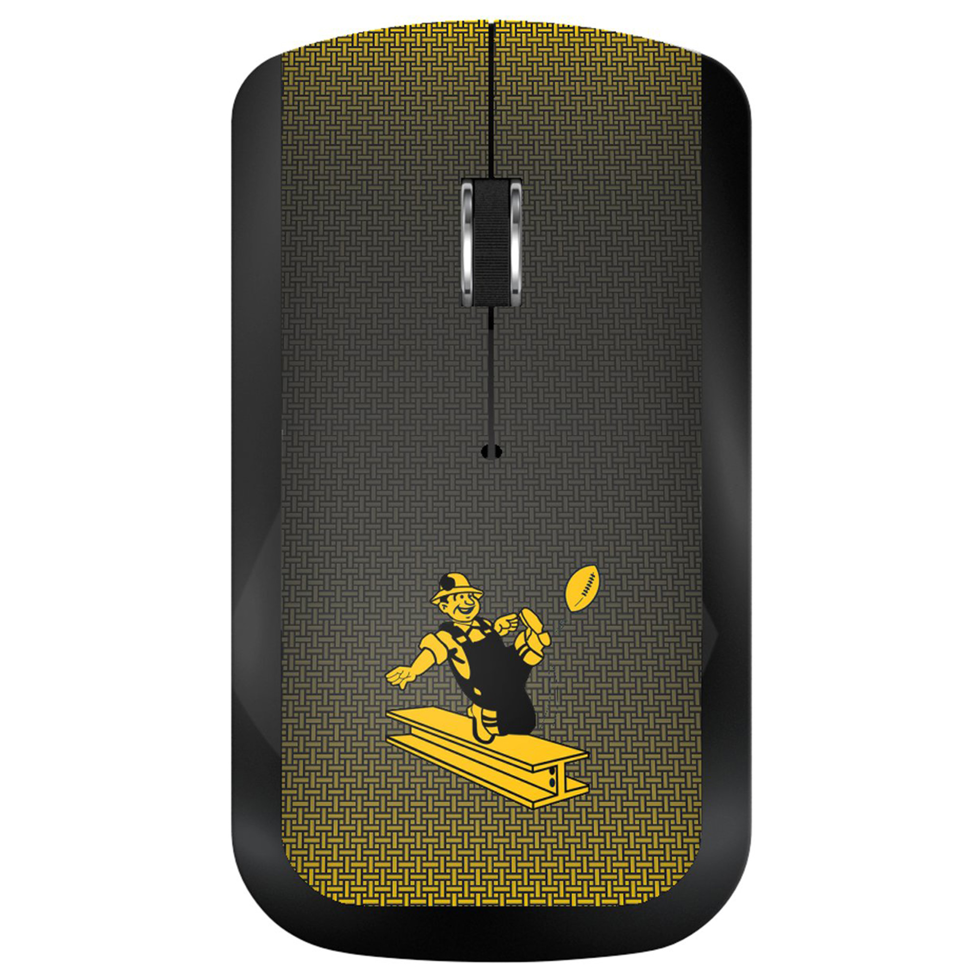 Keyscaper Throwback Pittsburgh Steelers Wireless USB Computer Mouse