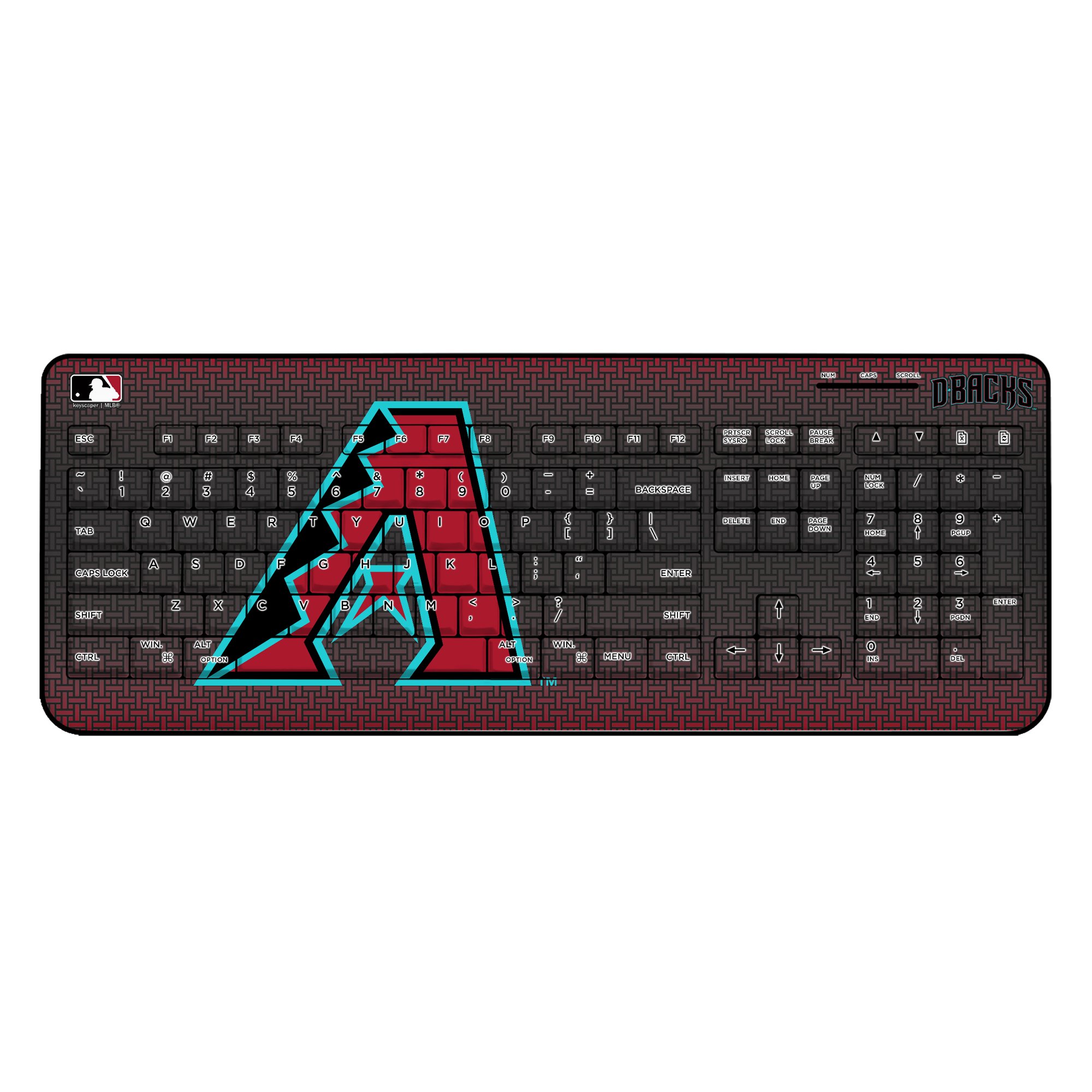 Keyscaper Arizona Diamondbacks Wireless Keyboard