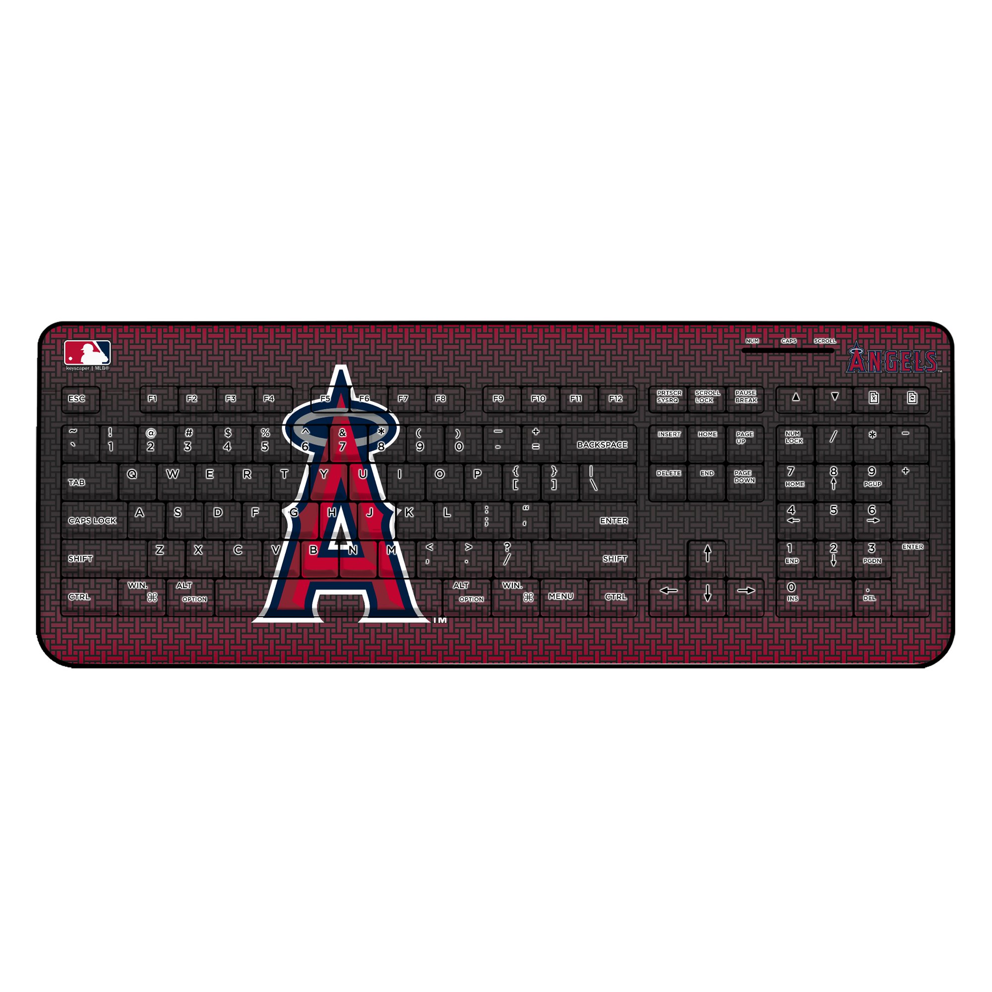 Keyscaper Los Angeles Angels Wireless Keyboard