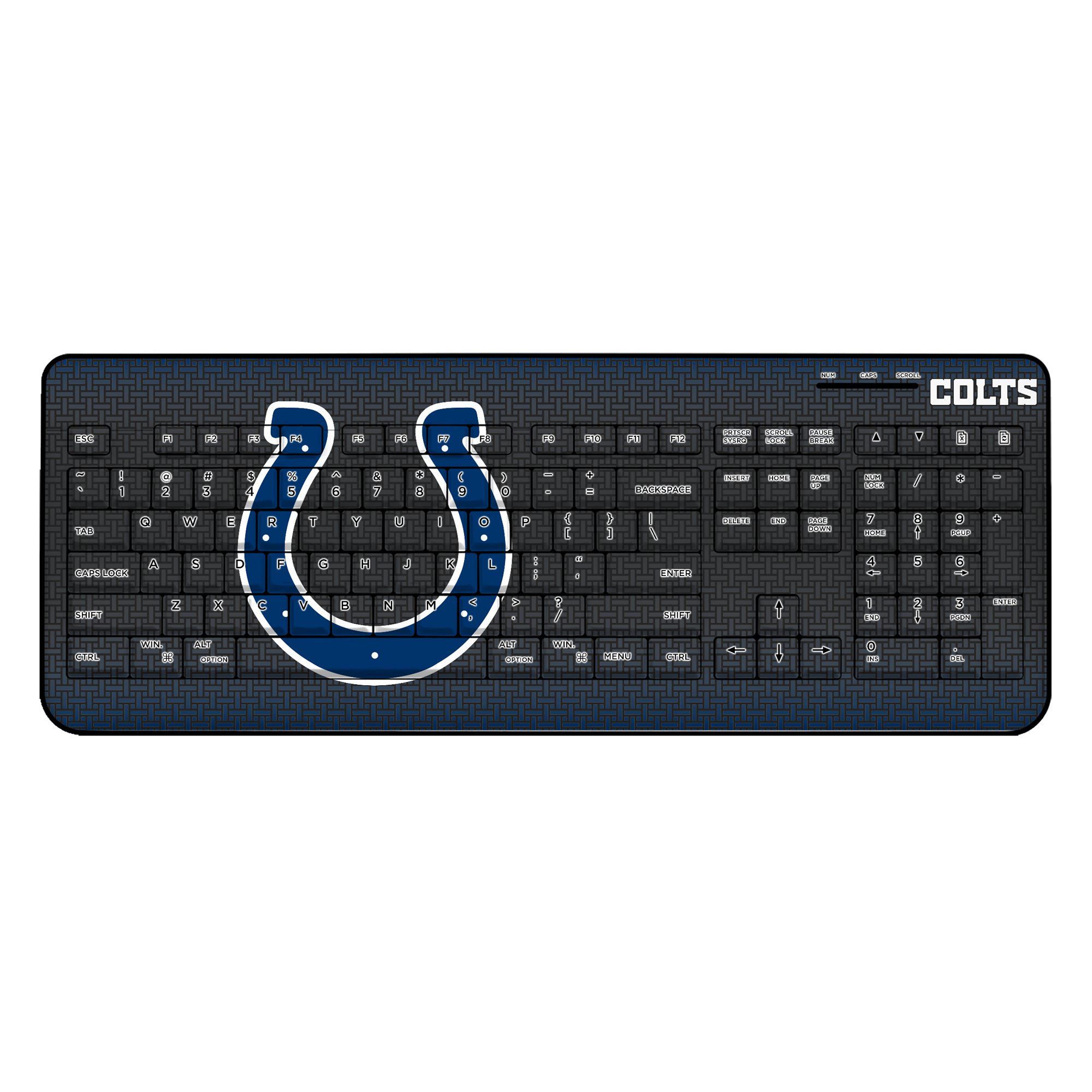 Keyscaper Indianapolis Colts Wireless Keyboard