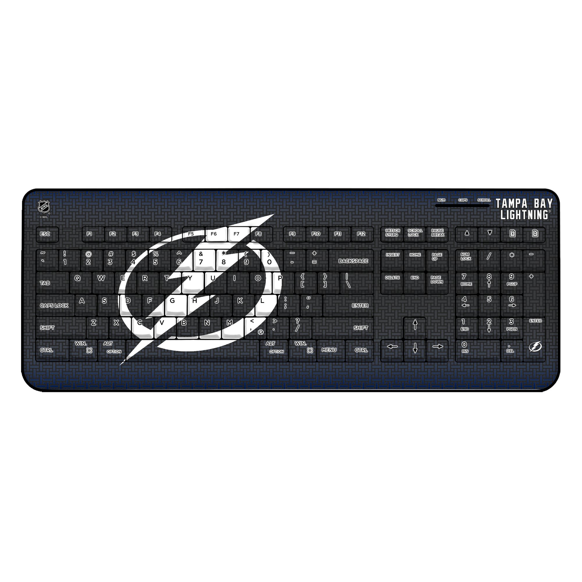 Keyscaper Tampa Bay Lightning Wireless Keyboard