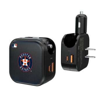 Keyscaper Houston Astros 2-in-1 USB A/C Charger