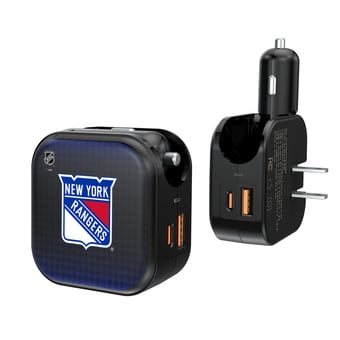 Keyscaper New York Rangers 2-in-1 USB A/C Charger
